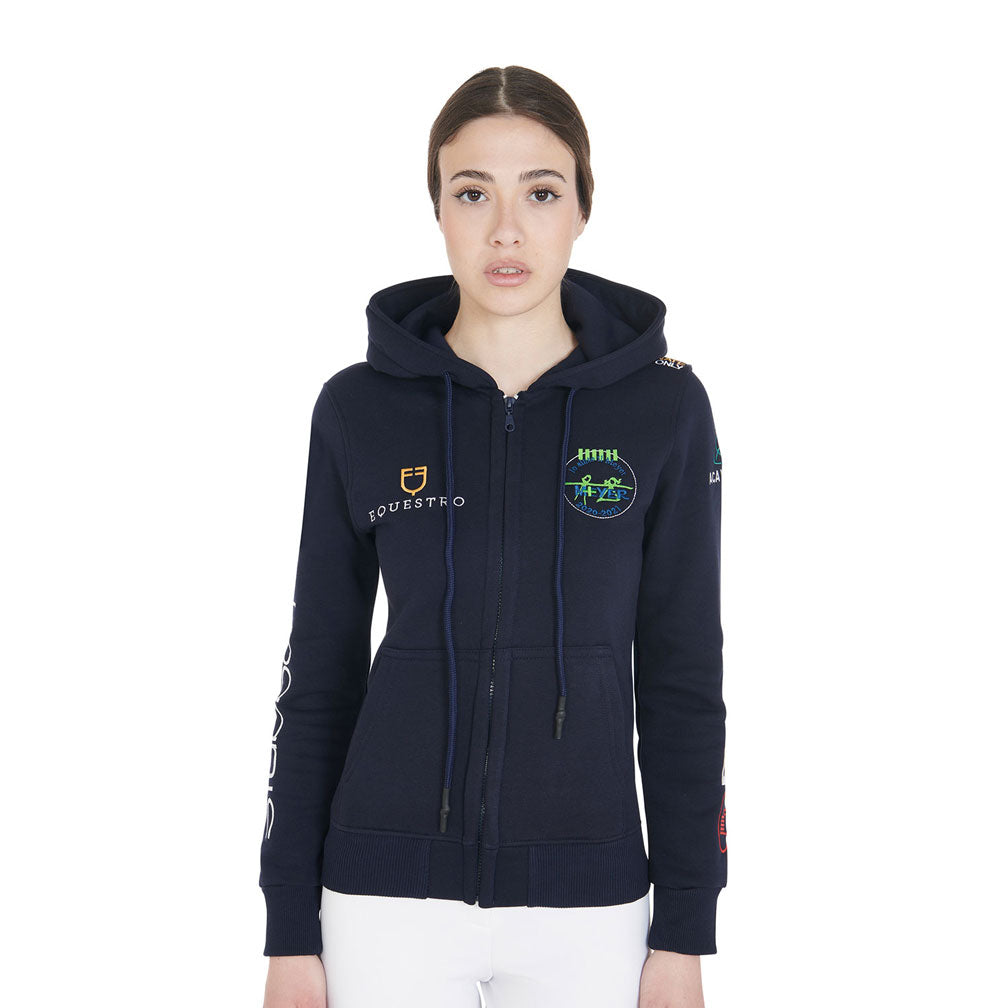 Damen-Multilogo-Sweatshirt Equestro