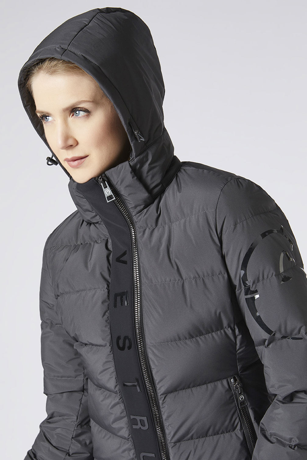 Damen Winterjacke "Fiumalbo", dark grey Vestrum
