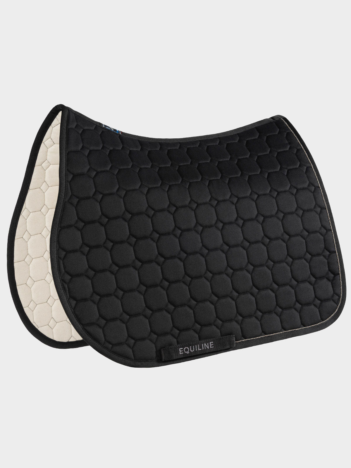 Octagon Schabracke "Gisleg", schwarz Equiline