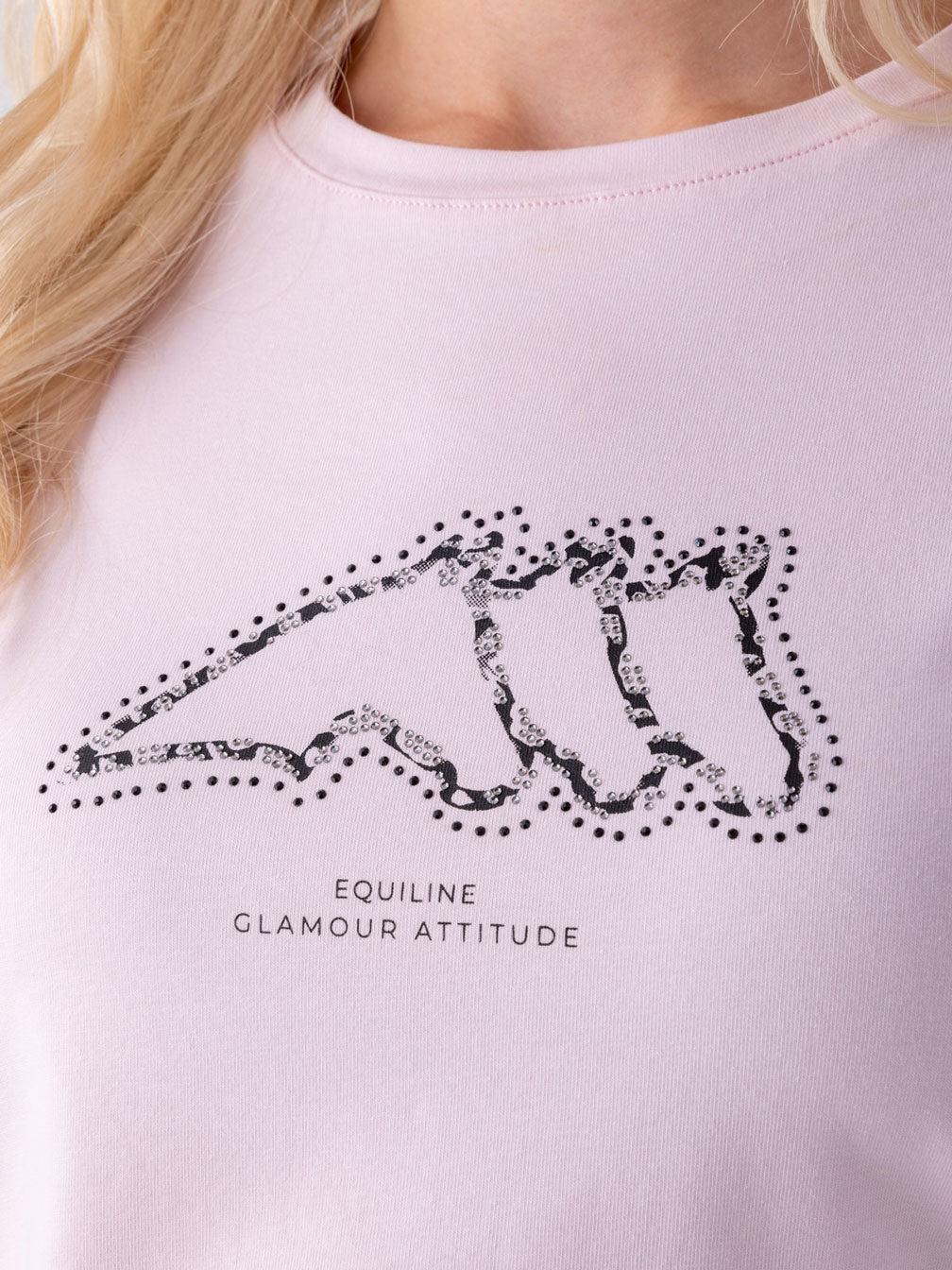 Glamour T-Shirt "Giulig", rosa Equiline