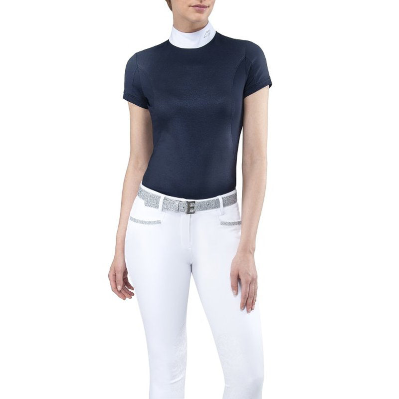 Equiline Turniershirt Damen Greta, Navy Equiline