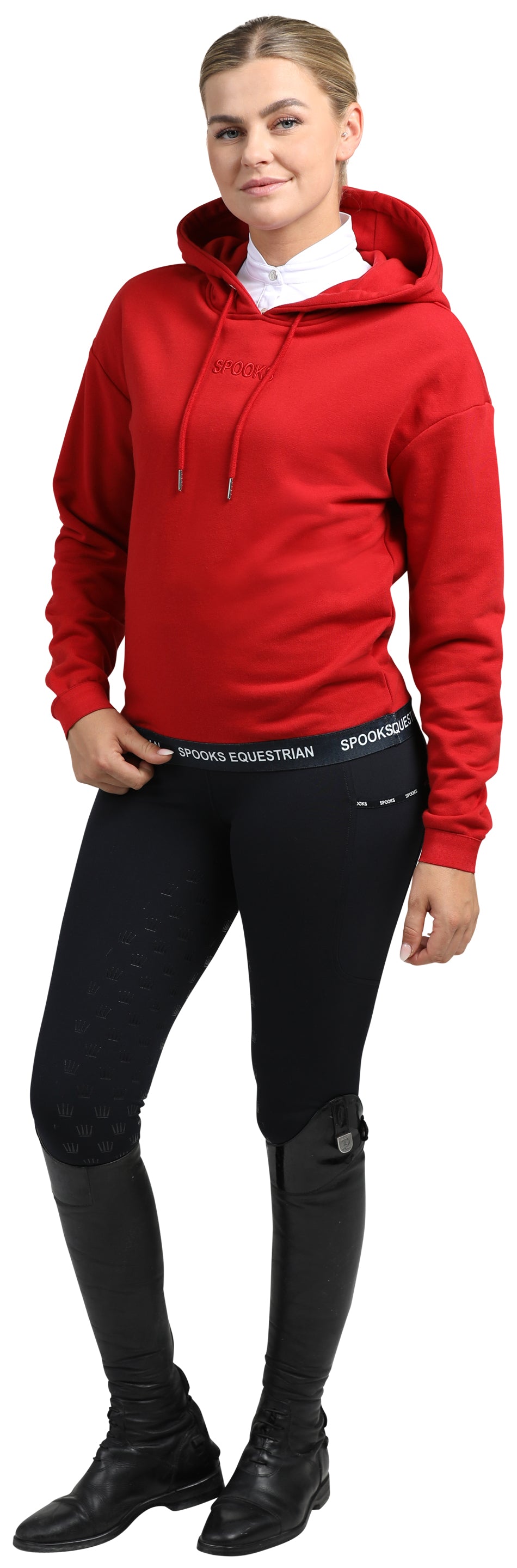 Kianah Hoody, ribbon red SPOOKS