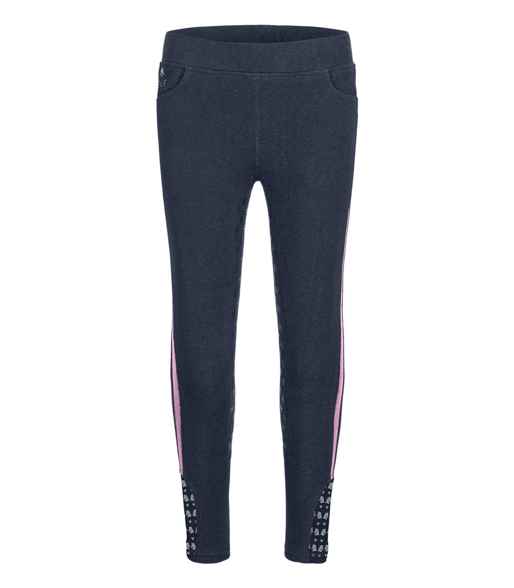 Thermo-Reitleggins Lucky Elsa, night blue Waldhausen