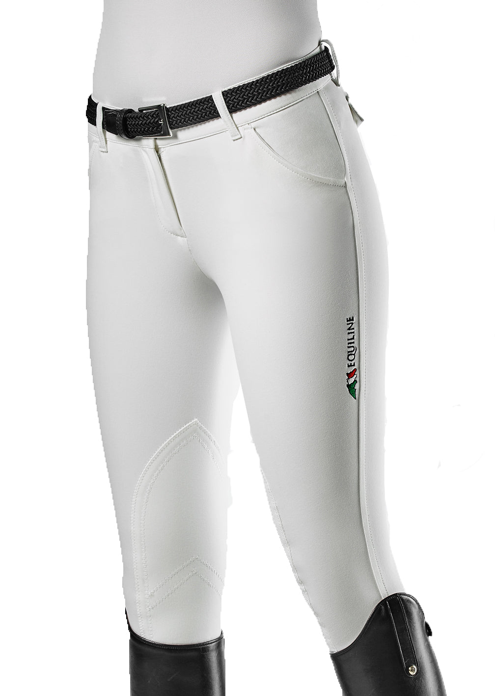 Equiline Reithose Boston, Kniebesatz Equiline