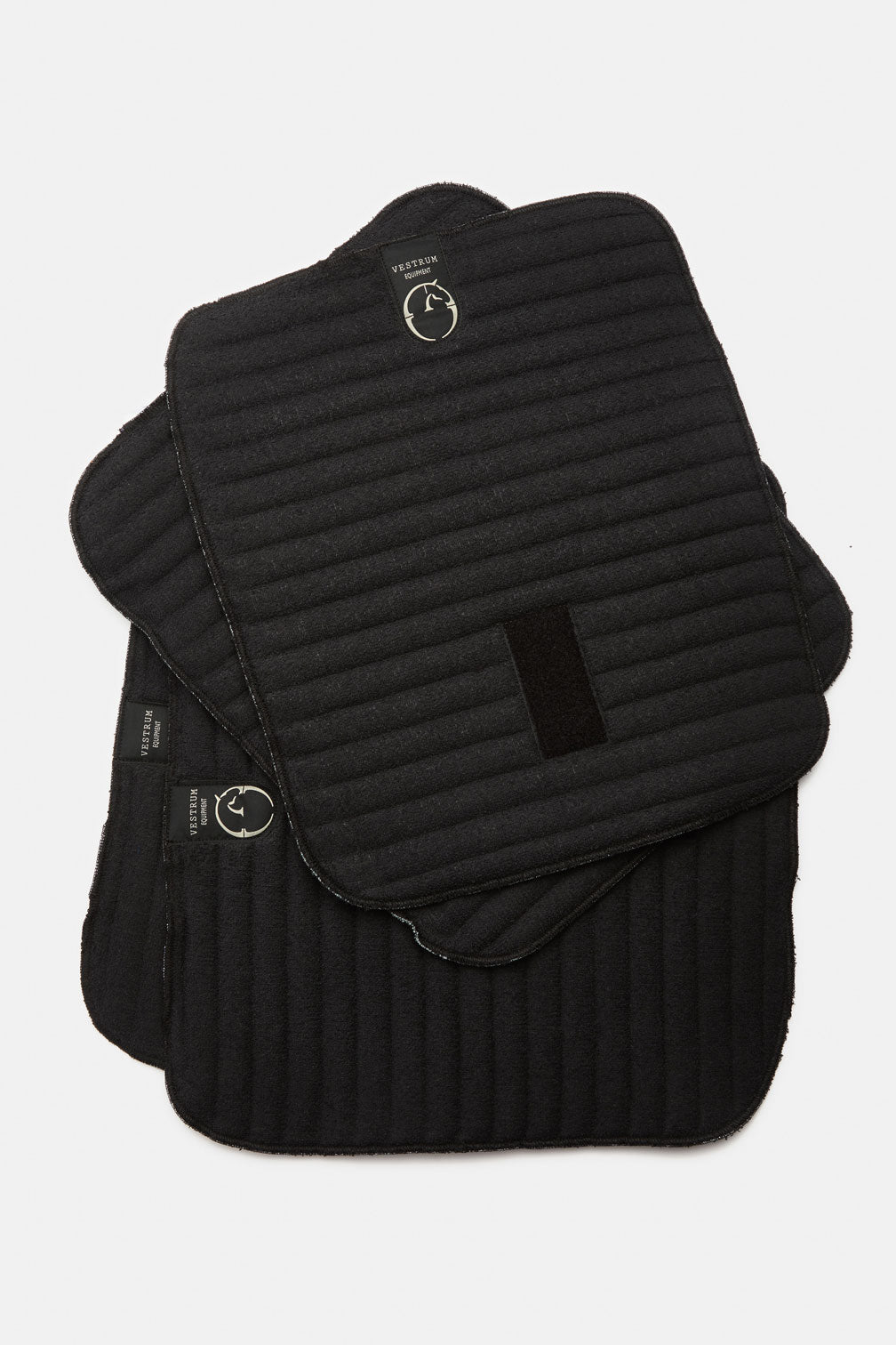 Bandagier-Unterlagen, 4er-Set, schwarz Vestrum