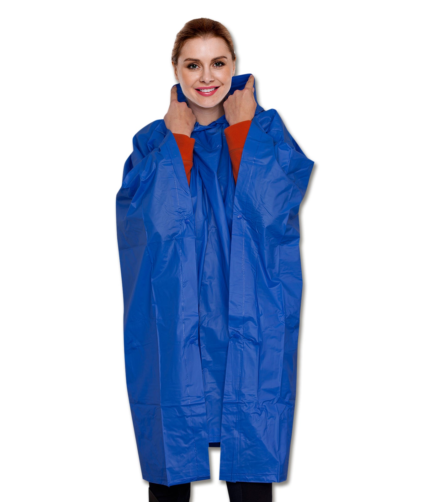 Regenponcho, blau Waldhausen