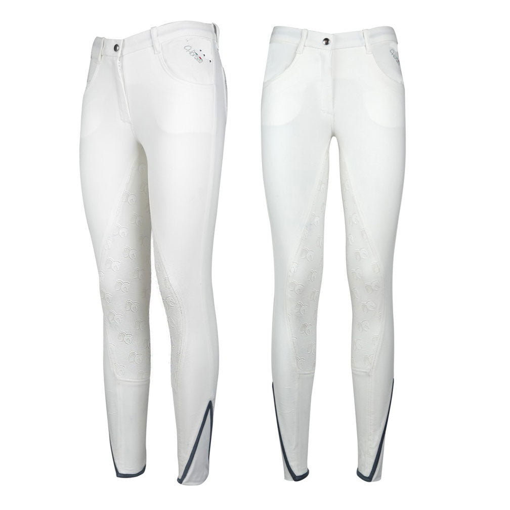 Damenreithose "Christine" Fullgrip, weiss, 42 Horses