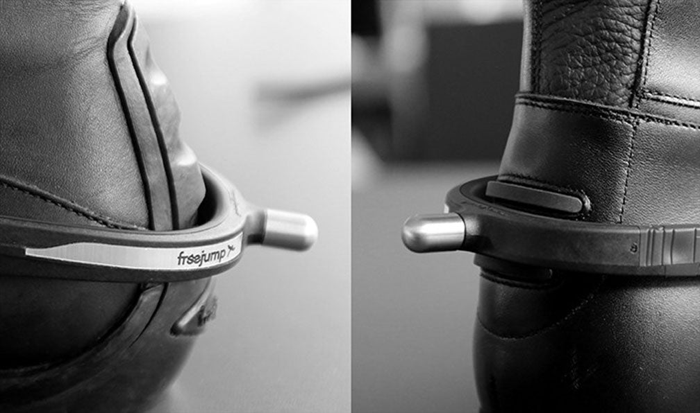 Sporen SPUR'ONE, Rundkopf, 15mm Freejump