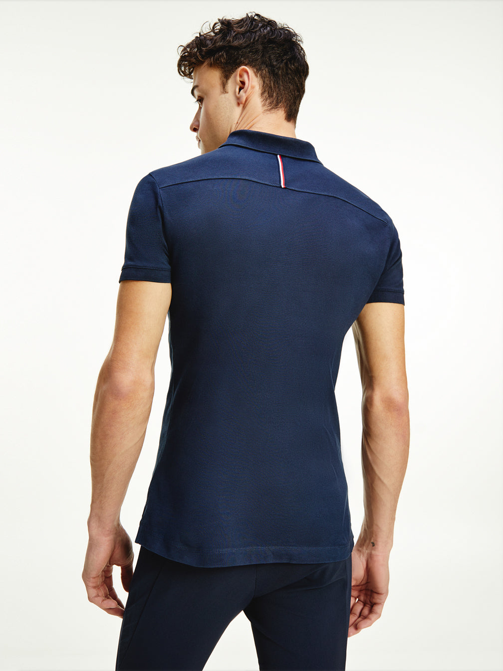 Herren Poloshirt TH Equestrian Statement, Desert Sky Tommy Hilfiger