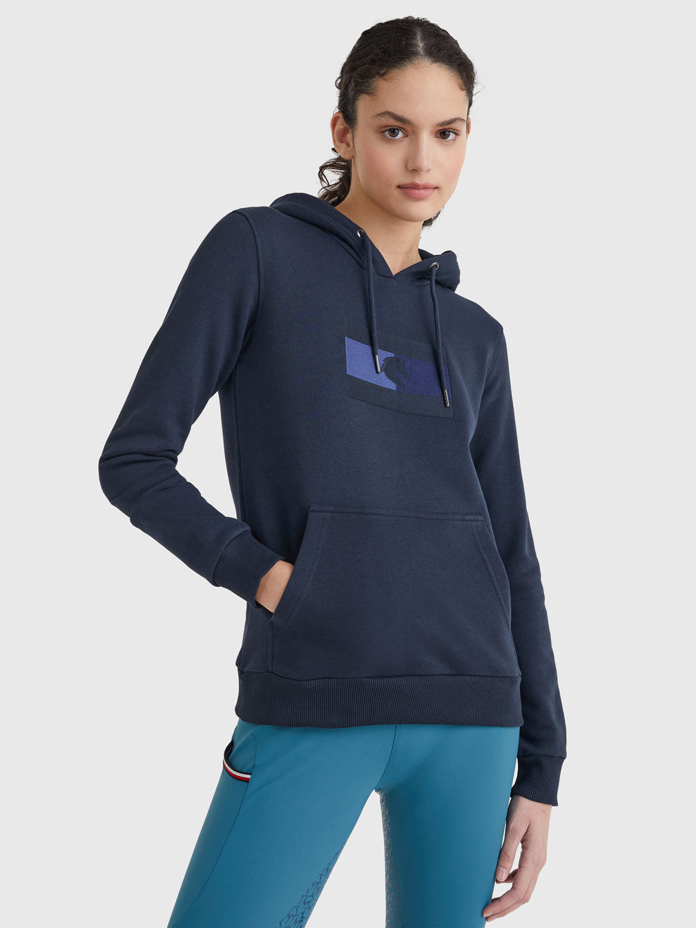 Hoodie mit Logo Applikation Style Tommy Hilfiger