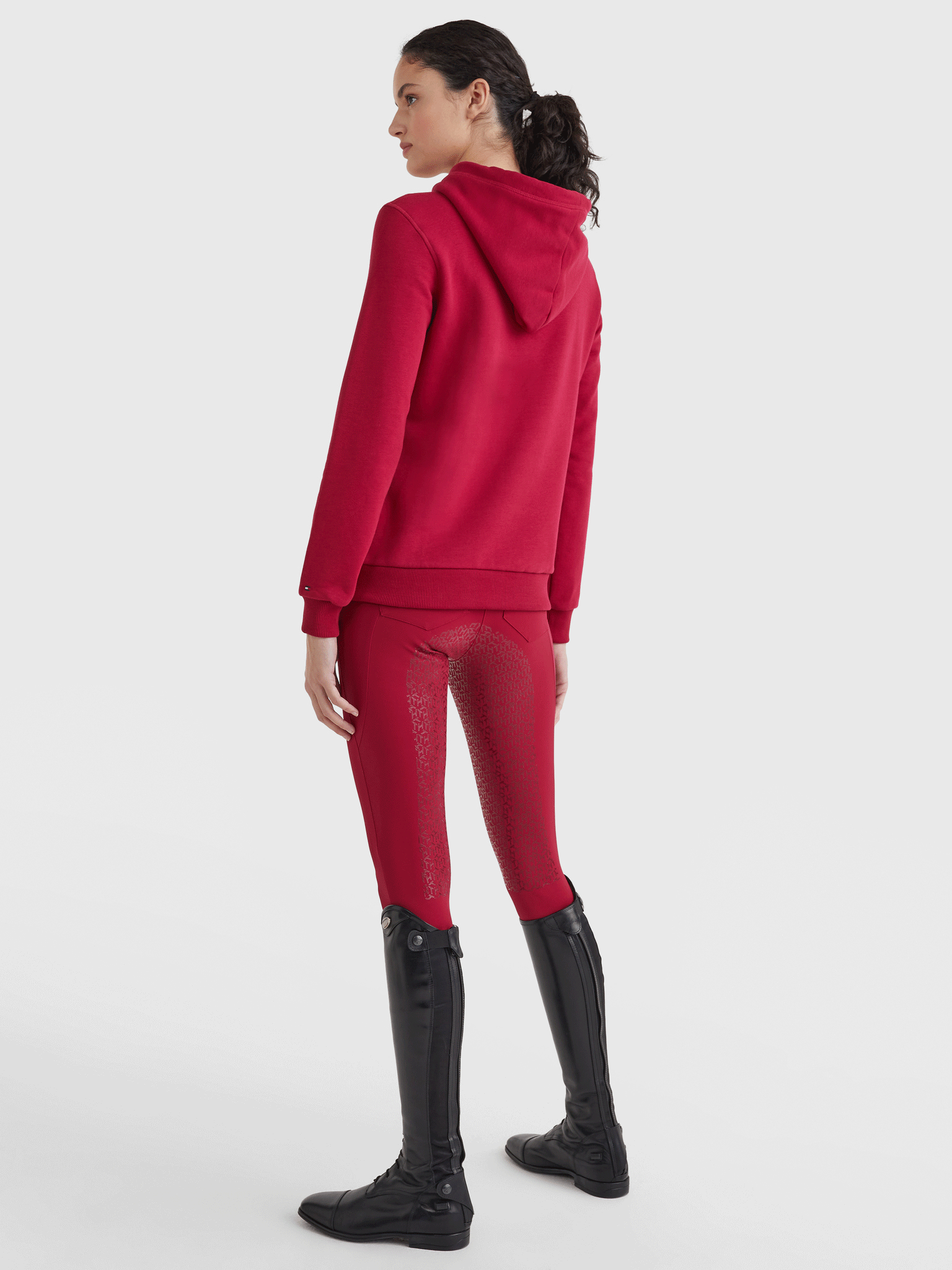 Hoodie mit Logo Applikation Style Tommy Hilfiger