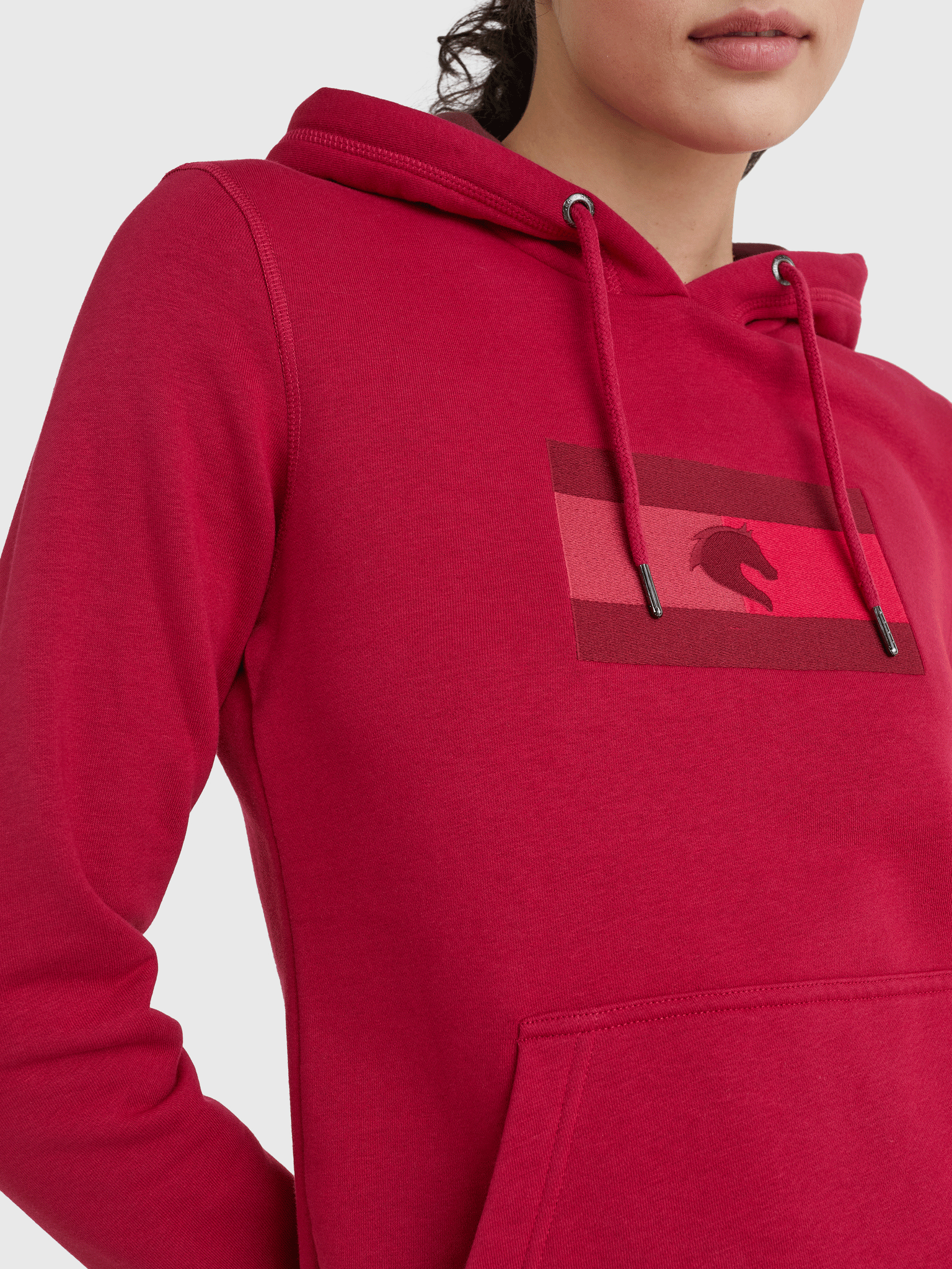Hoodie mit Logo Applikation Style Tommy Hilfiger