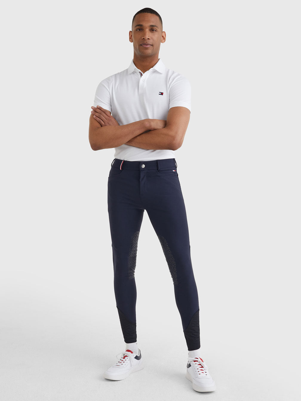 Men Grip Kniebesatz Reithose Classic Style Tommy Hilfiger