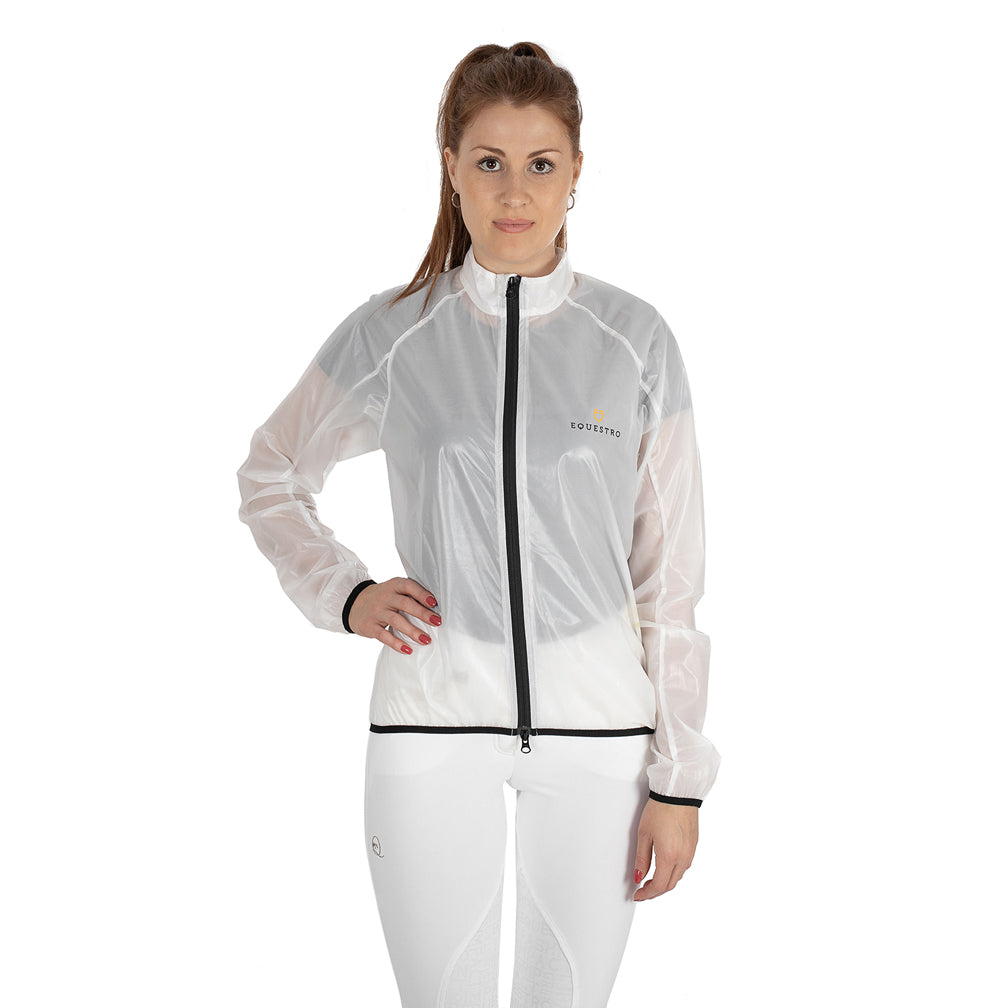 Transparente Regenjacke Equestro