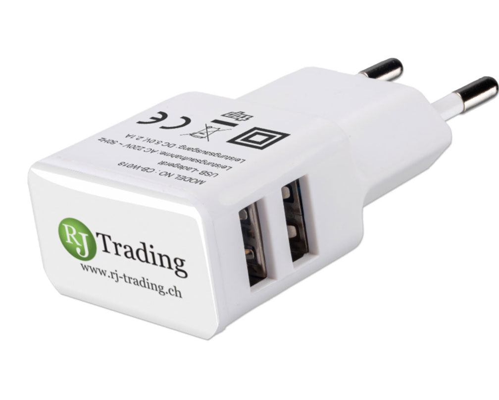 USB-Lade-Stecker 220V RJ Trading