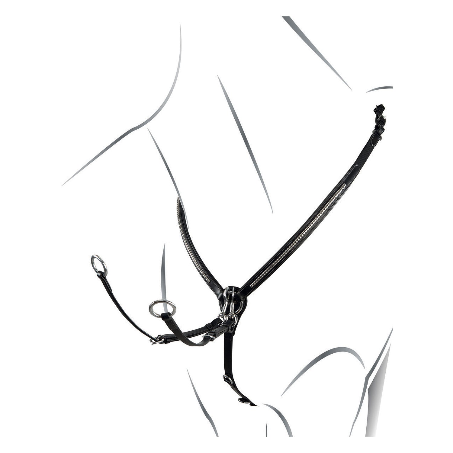 Equestro Vorgeschirr, Silber-Clincher Equestro
